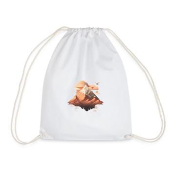 SURREAL - Drawstring Bag - white - Front