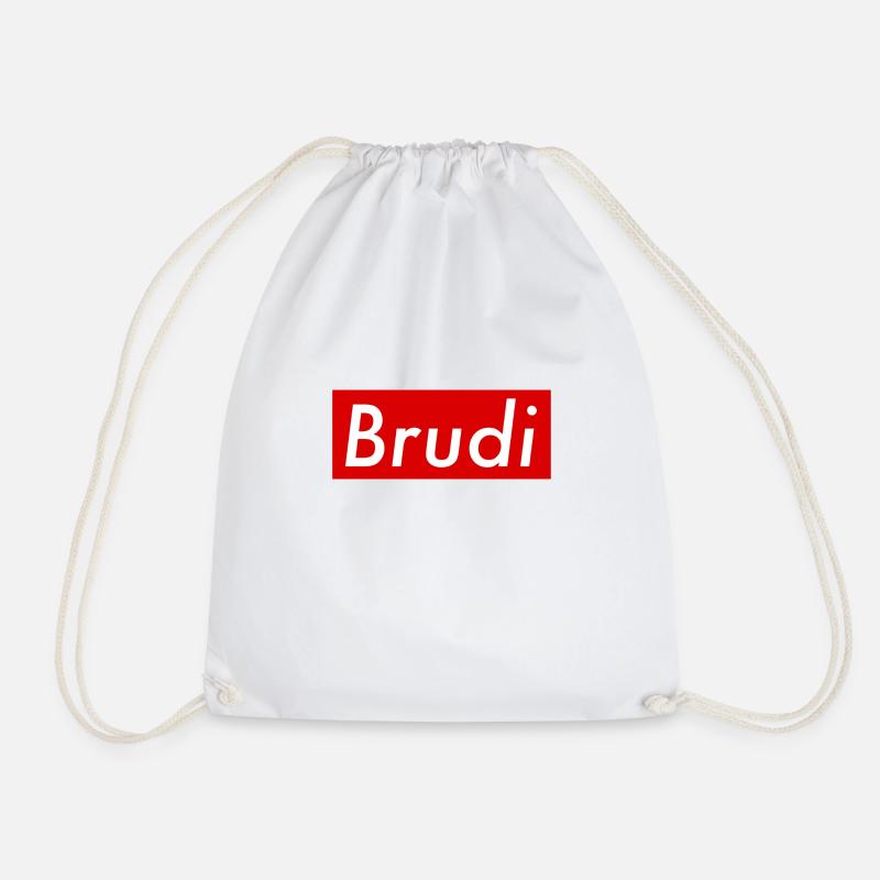 Brudi - Turnbeutel - Weiß