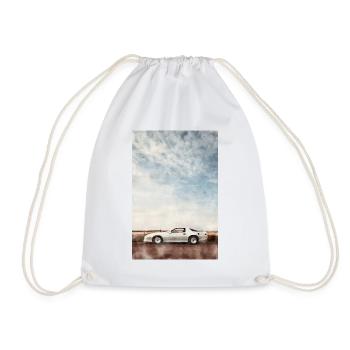 1988 Camaro - Drawstring Bag - white - Front