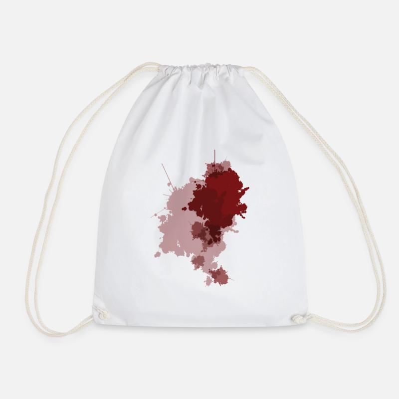 BLOOD - Turnbeutel - Weiß
