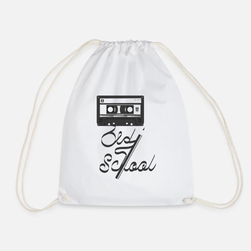 Cassette audio - Sac de sport léger - blanc