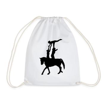 Voltige - Sac de sport léger - blanc - Devant