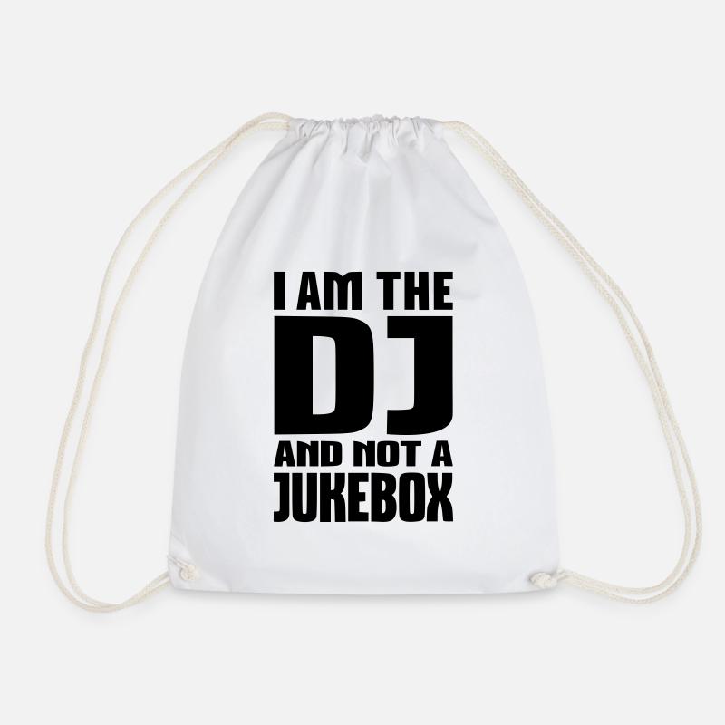 DJ Jukebox - Turnbeutel - Weiß