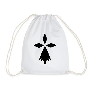 blanche hermine - Sac de sport léger - blanc - Devant