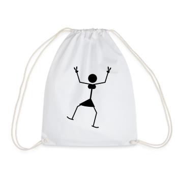 Cool Party Woman - Sac de sport léger - blanc - Devant
