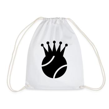 Tennis king - Sac de sport léger - blanc - Devant