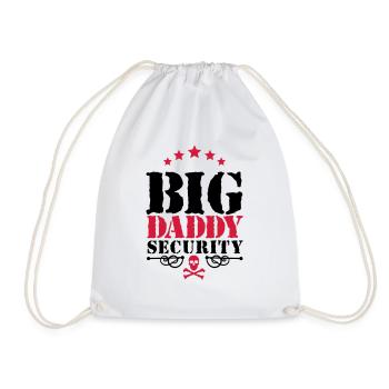 Big Daddy Security - Turnbeutel - Weiß - Vorne