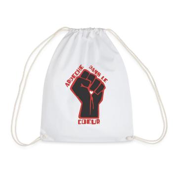 Ardèche dans le coeur - Sac de sport léger - blanc - Devant