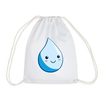Waterdrop - Sac de sport léger - blanc - Devant