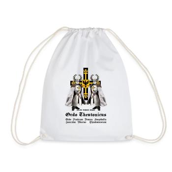 Conception de commande allemande #01 - Sac de sport léger - blanc - Devant
