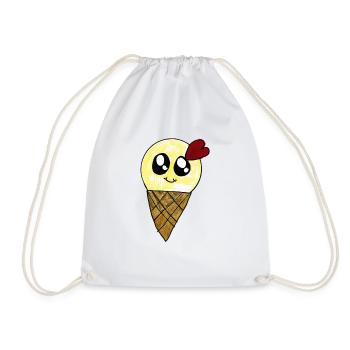Bébé de glace - Sac de sport léger - blanc - Devant