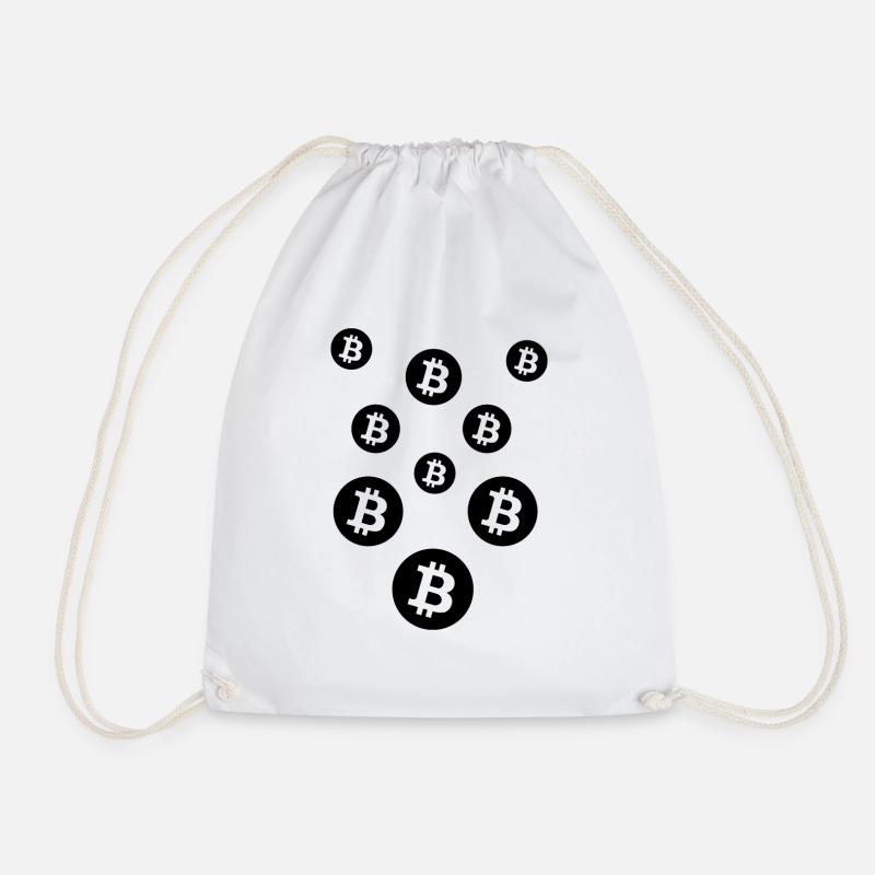 Crypto Bitcoin Trading - Turnbeutel - Weiß