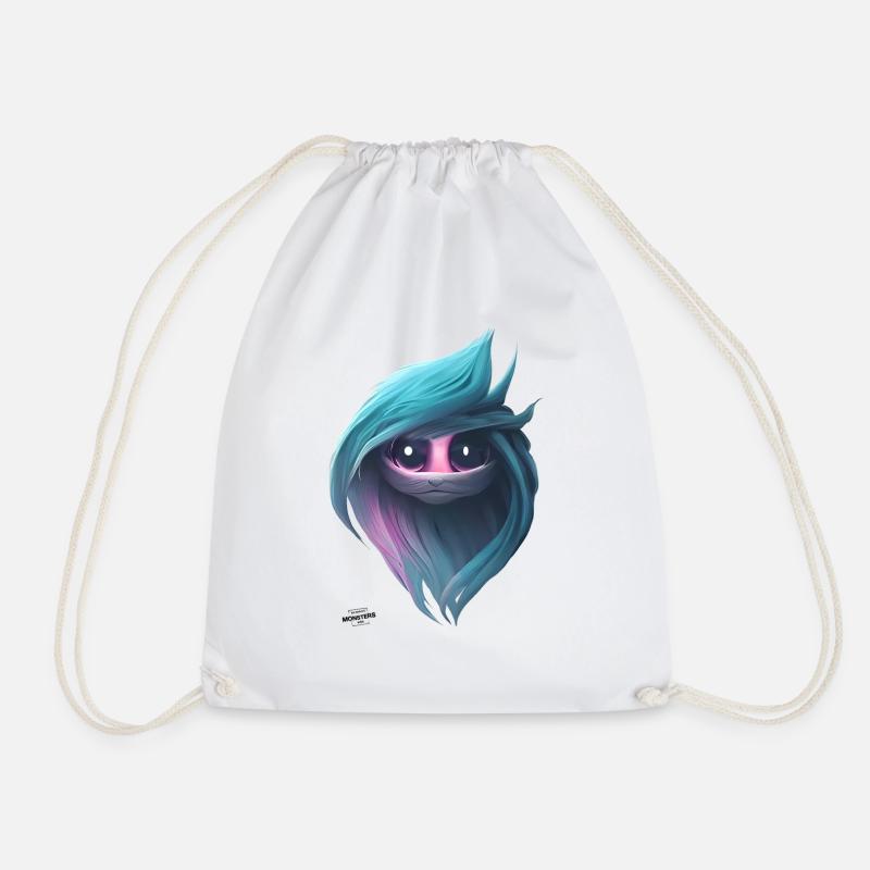 Sweet Lady - Drawstring Bag - white