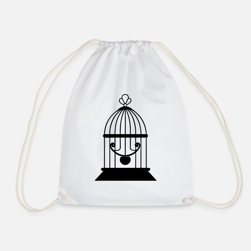 cage à oiseaux - Sac de sport léger - blanc