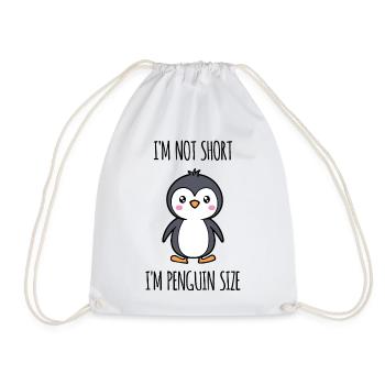 Sweet Seabird Penguin Animal Bird Déclaration - Sac de sport léger - blanc - Devant