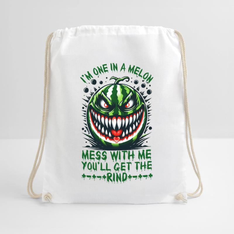 Ich bin eins in einer Melone. Leg dich mit mir an, Summerween Turnbeutel
