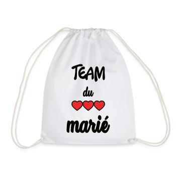 EVJF. MARIE. TEAM. TEAM MARIE. FUTURE MARIE - Sac de sport léger - blanc - Devant