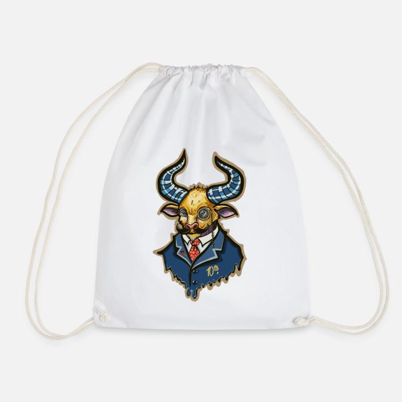 Aristo Steampunk Bull - Turnbeutel - Weiß