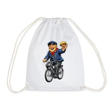 East Frisian Hamburgers - Drawstring Bag - white - Front