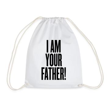 i am your father - Drawstring Bag - white - Front