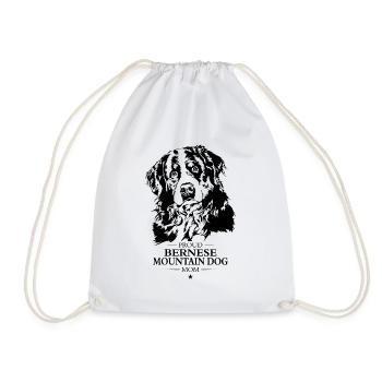 Bouvier bernois Maman Hunde Hund Wilsigns - Sac de sport léger - blanc - Devant