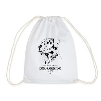 Dogue Argentino Maman Chien Chien Wilsigns - Sac de sport léger - blanc - Devant