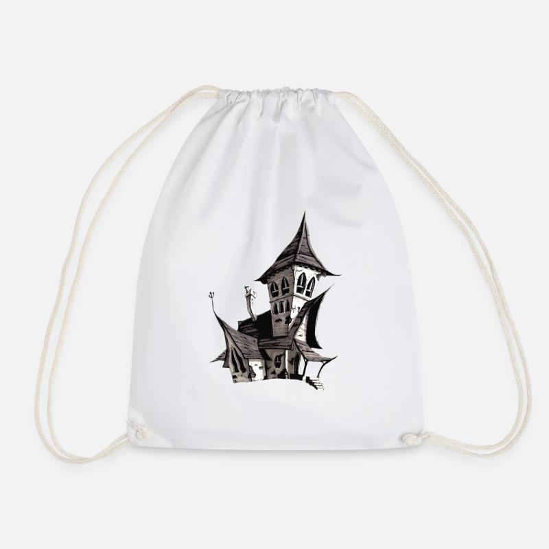 Château vampire - Sac de sport léger - blanc