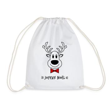 NOËL. ANNEE. ANNIVERSAIRE. RETRAITE. PAPA. MAMAM. - Sac de sport léger - blanc - Devant