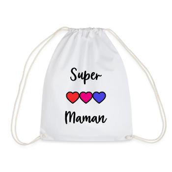 MAMA. MUTTERTAG. SCHÖNEN MUTTERTAG - Turnbeutel - Weiß - Vorne