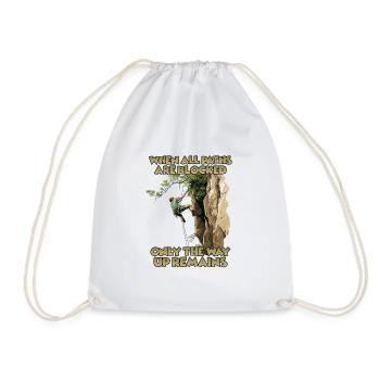 Aventure au sommet en point de mire Toprope - Sac de sport léger - blanc - Devant