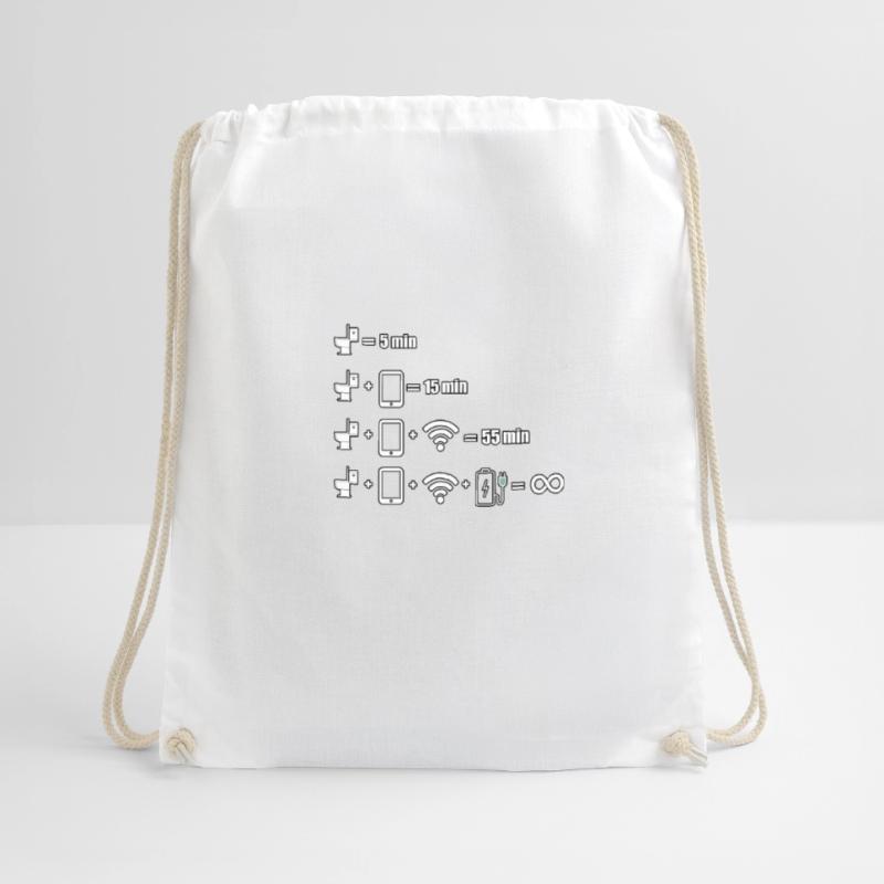 IT expert programmer computer scientist coder Drawstring Bag