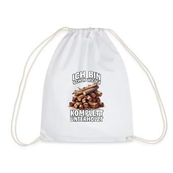Drôle de bûcheron T pour les forestiers et les forestiers - Sac de sport léger - blanc - Devant