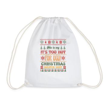 Weihnachten Père Noël Joyeux Noël - Sac de sport léger - blanc - Devant