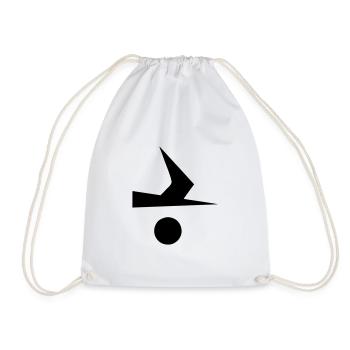 Oiseau de quille Signes de classe - Sac de sport léger - blanc - Devant