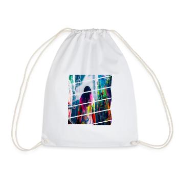 Monument Girl - Drawstring Bag - white - Front