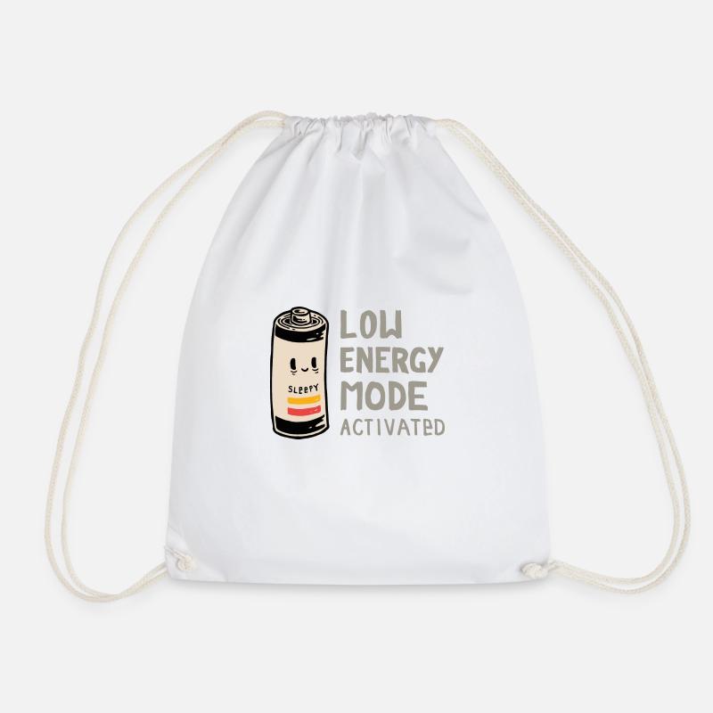 Mode basse énergie activé - Sac de sport léger - blanc