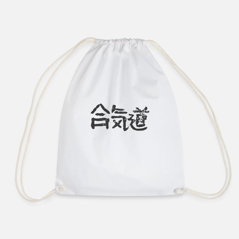 Aikido / BUDO - Turnbeutel - Weiß