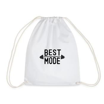 Gym Bull - Beast Mode - Sac de sport léger - blanc - Devant