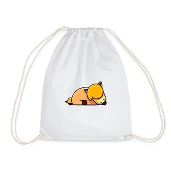 Joli cheval dort - Sac de sport léger - blanc - Devant