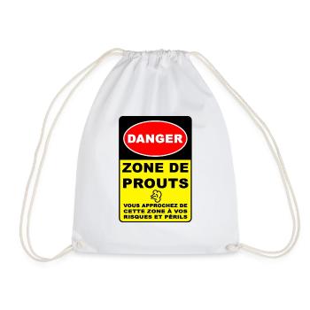 Zone de Prouts - Sac de sport léger - blanc - Devant