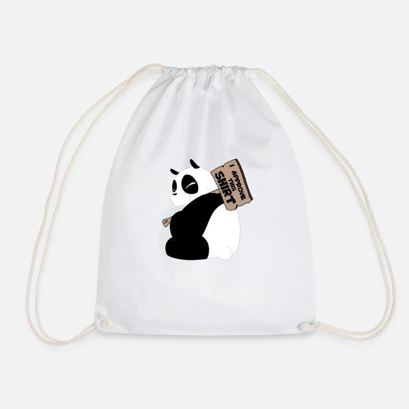 panda cool - Sac de sport léger - blanc