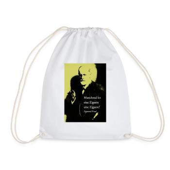 Freud citation fumeur de cigare - Sac de sport léger - blanc - Devant