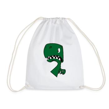 T rex 1 - Sac de sport léger - blanc - Devant