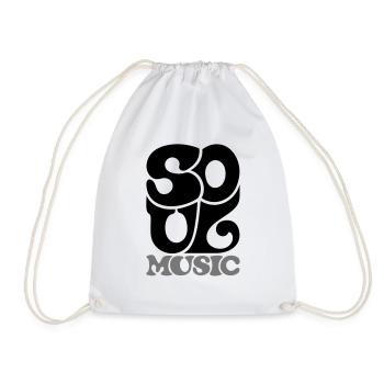 Soul Music - Drawstring Bag - white - Front