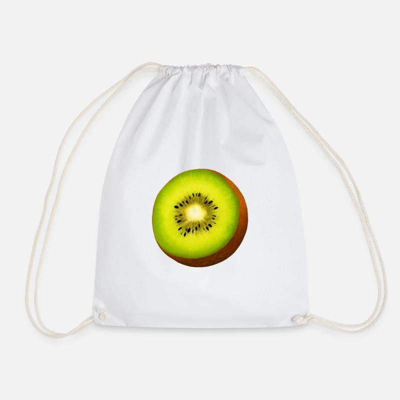 Kiwi - Turnbeutel - Weiß