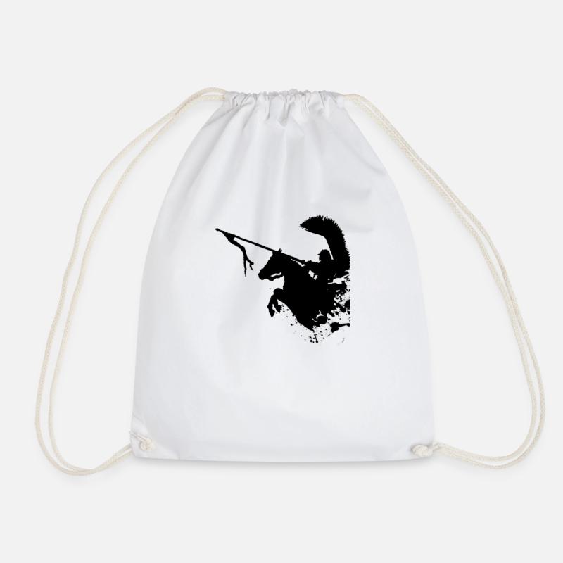 HUSSAR SCHWARZ - Turnbeutel - Weiß