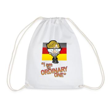 Design - Drawstring Bag - white - Front