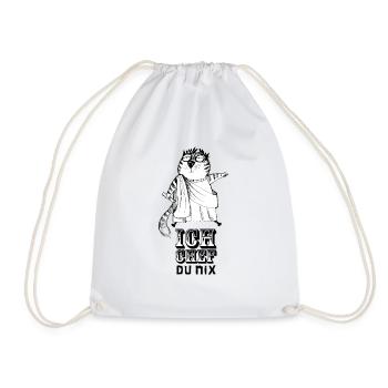 Je ne fais rien - Sac de sport léger - blanc - Devant