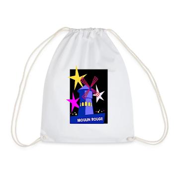 Moulin Rouge - Sac de sport léger - blanc - Devant