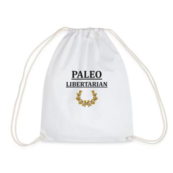 Libertaire Paleolibertaire Liberté USA Liberty - Sac de sport léger - blanc - Devant